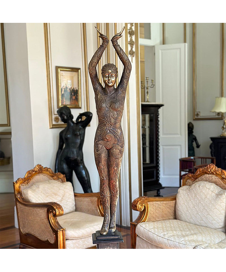 imagem do produto Escultura Chiparus 143cm - EBZ595