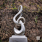 imagem do produto Escultura Contorno da Realeza M�rmore Branco 120cm - EMP734