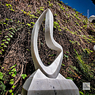 imagem do produto Escultura Curva Eterna M�rmore Branco 100cm - EMP744