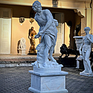 imagem do produto Escultura Davi de Bernini Mármore Branco 230cm - EMP691 Obra-Prima da Arte Barroca