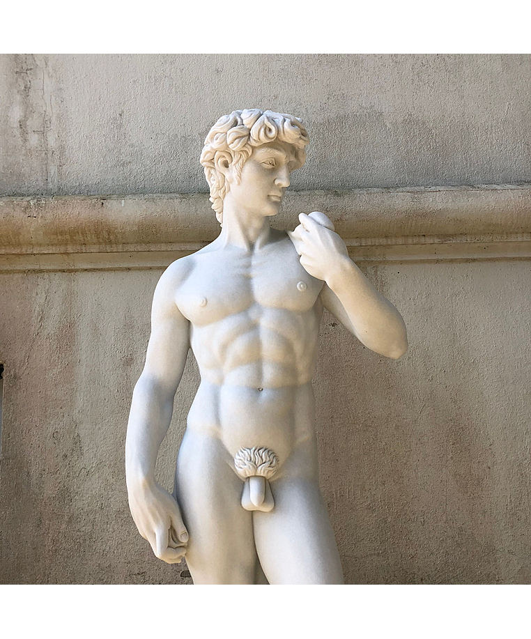imagem do produto Escultura David em Mármore 180cm - EMP405 Obra Clássica