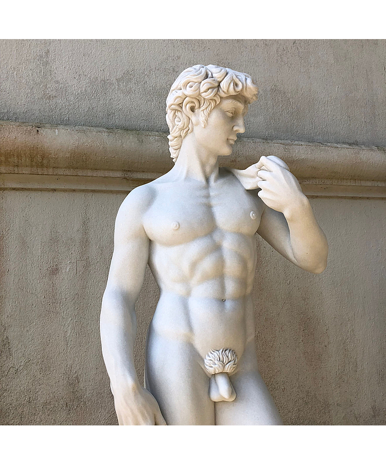 imagem do produto Escultura David em Mármore 180cm - EMP405 Obra Clássica