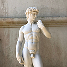 imagem do produto Escultura David em Mármore 180cm - EMP405 Obra Clássica
