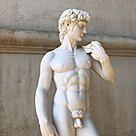 imagem do produto Escultura David em Mármore 180cm - EMP405 Obra Clássica