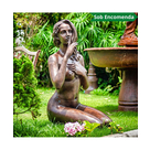 imagem do produto Escultura de Bronze a Voz do Silêncio 106cm - EBZ573 Elegância Artística