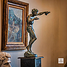 imagem do produto Escultura de Bronze Baco 100cm - EBZ556