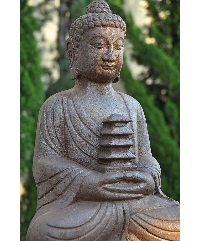 imagem do produto Escultura de Buda Templo 60cm - EF237