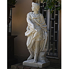 imagem do produto Escultura de J�lio Cesar M�rmore 180 + 50cm Base - EMP524