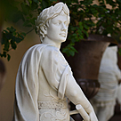 imagem do produto Escultura de J�lio Cesar M�rmore 180 + 50cm Base - EMP524