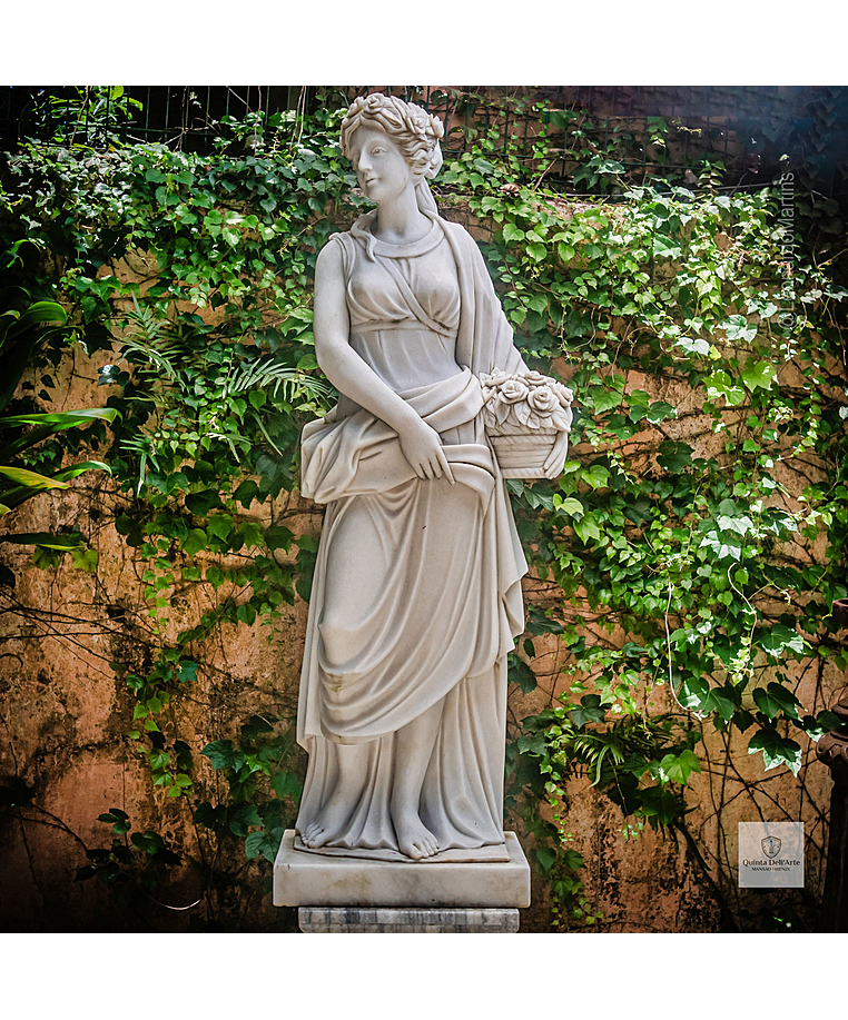 imagem do produto Escultura Demeter em Mármore 160cm - EMP482 Projetos de Paisagismo