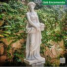 imagem do produto Escultura Demeter em Mármore 160cm - EMP482 Projetos de Paisagismo