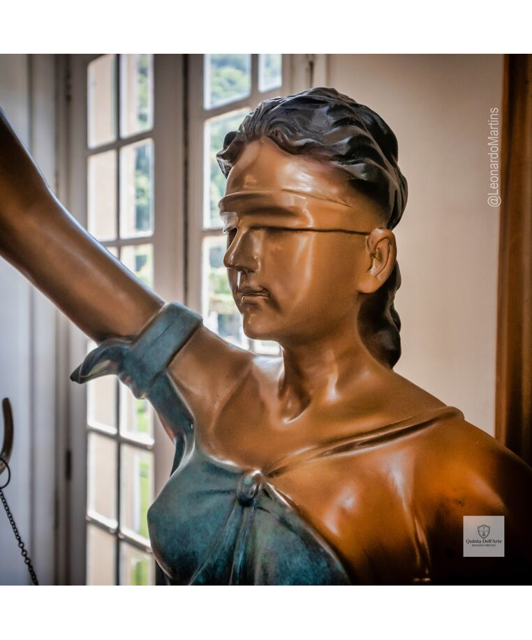 imagem do produto Escultura Deusa da Justi�a em Bronze 128cm - EBZ754