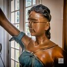 imagem do produto Escultura Deusa da Justi�a em Bronze 128cm - EBZ754
