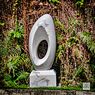 imagem do produto Escultura Elo Eterno Mármore Branco 100cm - EMP228 Elegância e Significado