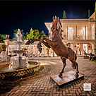 imagem do produto Escultura em Bronze Cavalo Bardigiano 300cm - VRBZ350