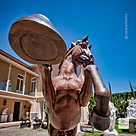imagem do produto Escultura em Bronze Cavalo Bardigiano 300cm - VRBZ350