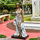 imagem do produto Escultura em Bronze Dona Con Velo 160cm - EBZ614