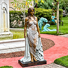 imagem do produto Escultura em Bronze Dona Con Velo 160cm - EBZ614