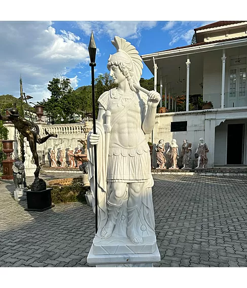imagem de Escultura em M�rmore Centurione 230cm com base - EMP563