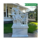 imagem do produto Escultura em M�rmore Laocoonte e Seus Filhos 184cm com Base - EMP565