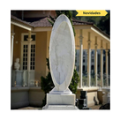 imagem do produto Escultura Essencia Refletida Mármore Branco 160cm - EMP722 Sofisticação e Arte