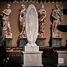 imagem do produto Escultura Essencia Refletida Mármore Branco 160cm - EMP722 Sofisticação e Arte