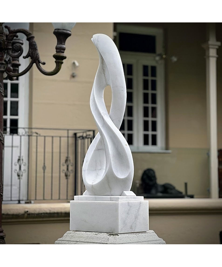 imagem do produto Escultura Eterno Refinado Mármore Branco 150cm - EMP727 Estilo Clássico e Refinado