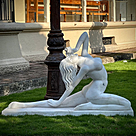 imagem do produto Escultura Feminina Contempôranea 100cm - EMP582 Arte Moderna