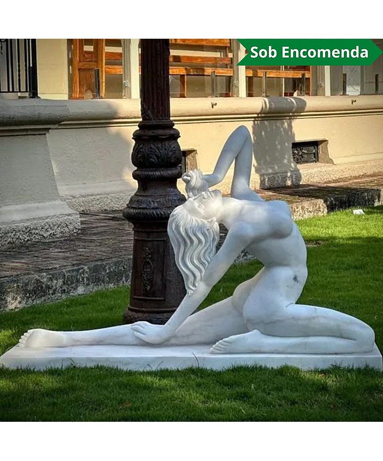 imagem do produto Escultura Feminina Contempôranea 100cm - EMP582 Arte Moderna