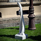 imagem do produto Escultura Harmonia Real Mármore Branco 120cm - EMP735