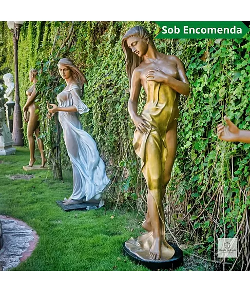 imagem de Escultura II Bagno em Bronze 166cm - EBZ626