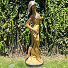 imagem do produto Escultura II Bagno em Bronze 166cm - EBZ626