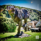 imagem do produto Escultura Impulso Felino em Bronze 134cm - EBZ718 Movimento e Elegância
