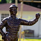 imagem do produto Escultura Jóquei de Ferro Fundido 115cm - VRF115 Arte e Movimento Clássico
