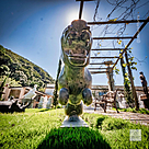 imagem do produto Escultura Jaguar Mármore Preto 46cm - EMP714 Elegância e Força Clássica