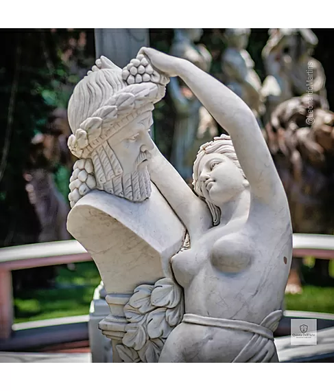 imagem de Escultura La Bacchante 150cm - EMP116 Arte Clássica e Sofisticação para Jardins de Luxo