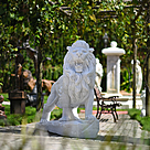 imagem do produto Escultura Leão em Mármore Branco 145cm - EMP450 Escultura de Luxo