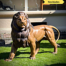 imagem do produto Escultura Leão Praça da Republica Paris em Bronze 125cm - EBZ392 Obra Imponente