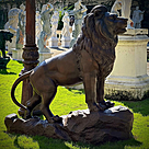 imagem do produto Escultura Le�o Alto da Boa Vista em Bronze 160cm - EBZ695
