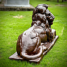 imagem do produto Escultura Le�o de Ferro Fundido 73cm - VRF029D