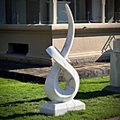 imagem do produto Escultura Linha Continua Mármore Branco 170cm - EMP724 Design Fluido e Elegante