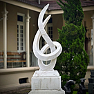 imagem do produto Escultura Lux Pietra Mármore Branco 150cm - EMP745 Design Escultural
