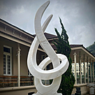 imagem do produto Escultura Lux Pietra Mármore Branco 150cm - EMP745 Design Escultural