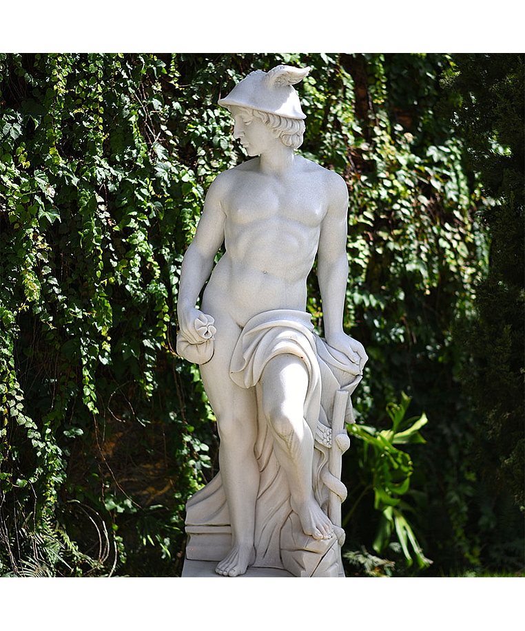 imagem do produto Escultura Mercúrio 175cm EMP445 Velocidade e Elegância Clássica