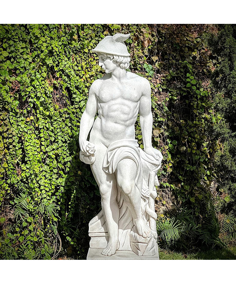 imagem do produto Escultura Mercúrio 175cm EMP445 Velocidade e Elegância Clássica