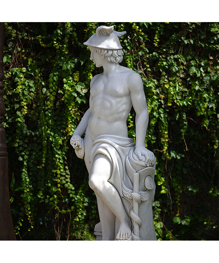 imagem do produto Escultura Mercúrio 175cm EMP445 Velocidade e Elegância Clássica