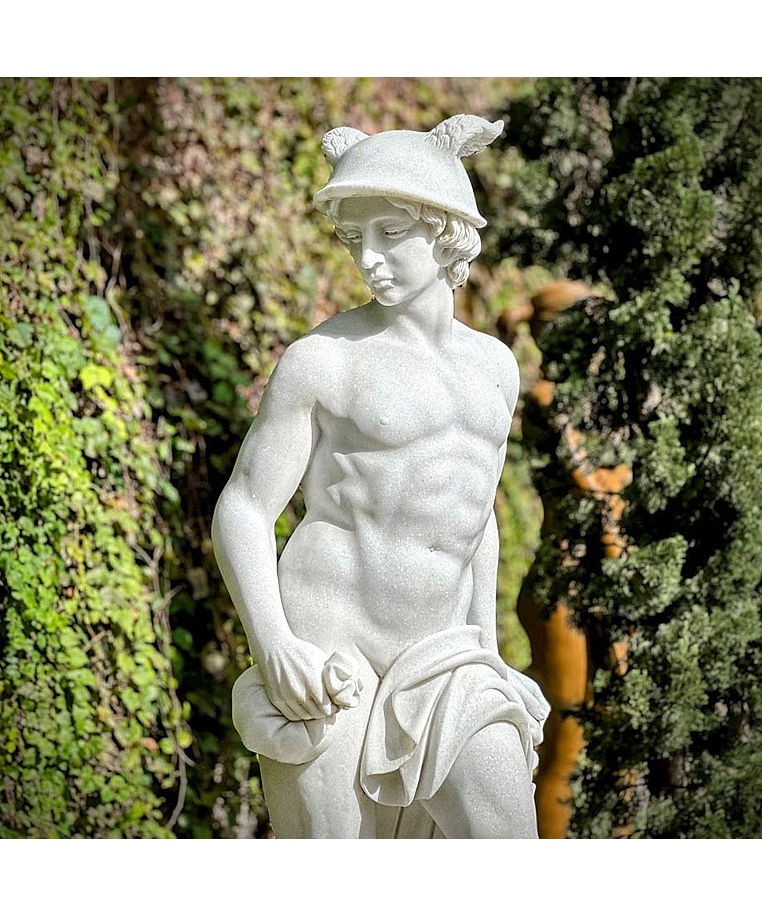 imagem do produto Escultura Mercúrio 175cm EMP445 Velocidade e Elegância Clássica