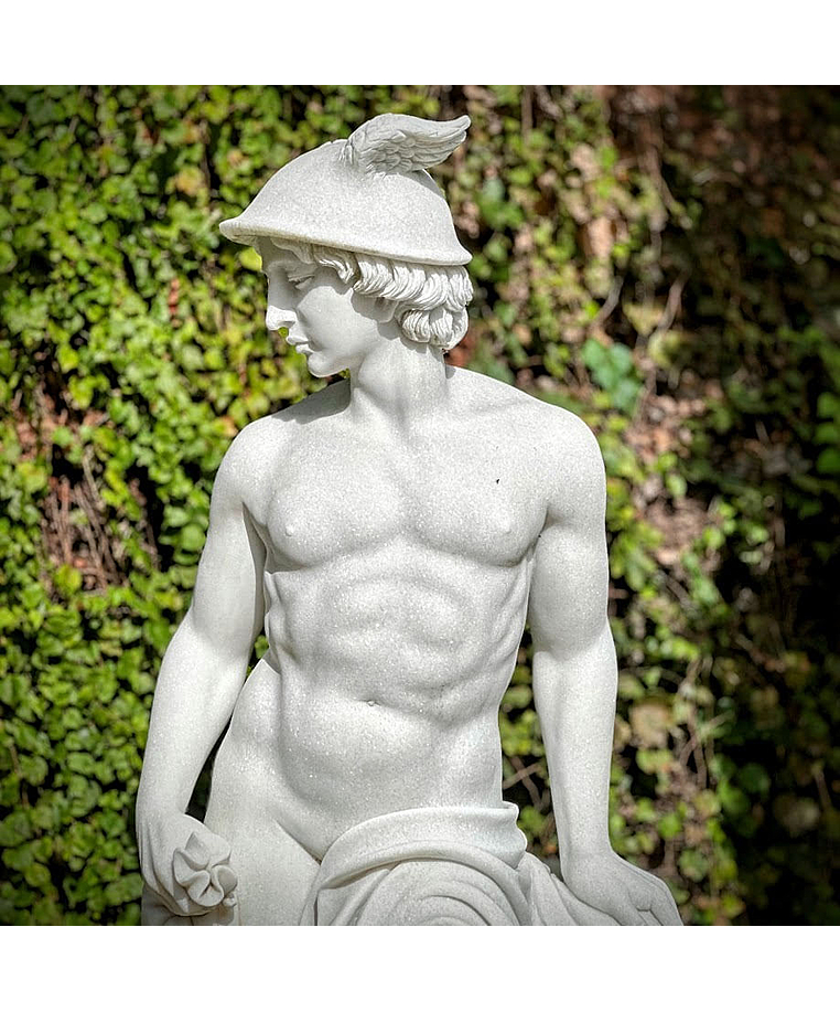 imagem do produto Escultura Mercúrio 175cm EMP445 Velocidade e Elegância Clássica