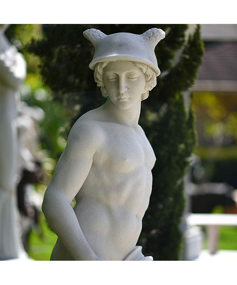 imagem do produto Escultura Mercúrio 175cm EMP445 Velocidade e Elegância Clássica