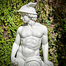 imagem do produto Escultura Mercúrio 175cm EMP445 Velocidade e Elegância Clássica